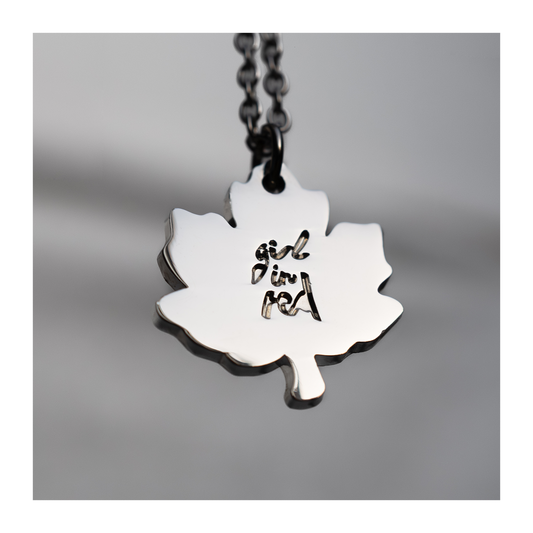 October Leaf Necklace