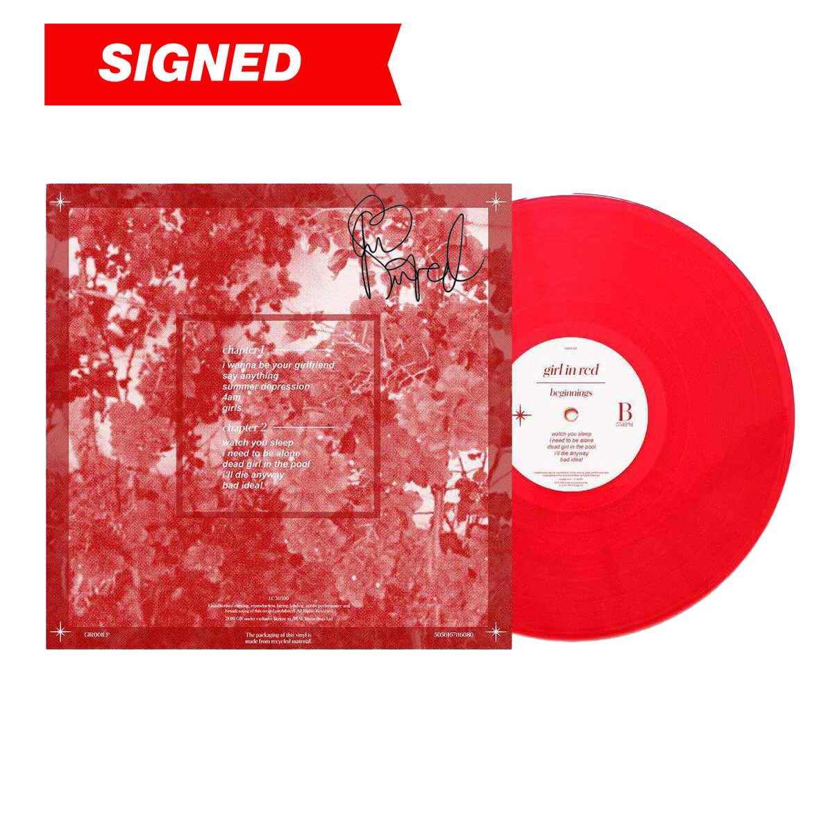 BEGINNINGS Signed Vinyl LP