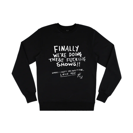 Girl In Red Tour Black Crewneck